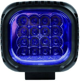 WERKLAMP LED BLAUW VIERKANT 12/24V 45W SPECIAL