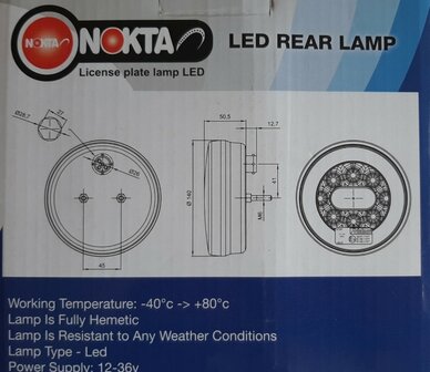 Nokta Lead Rear Lamp