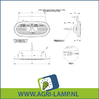 ovaal led markering crafer sprinter led 