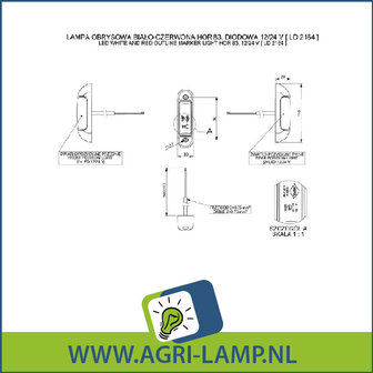 led markeringslamp makeringsled contourled 12v 24v