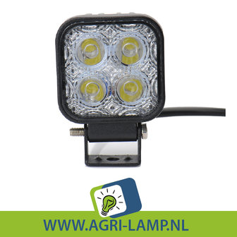 12 Watt LED werklamp 12V 24V 12W