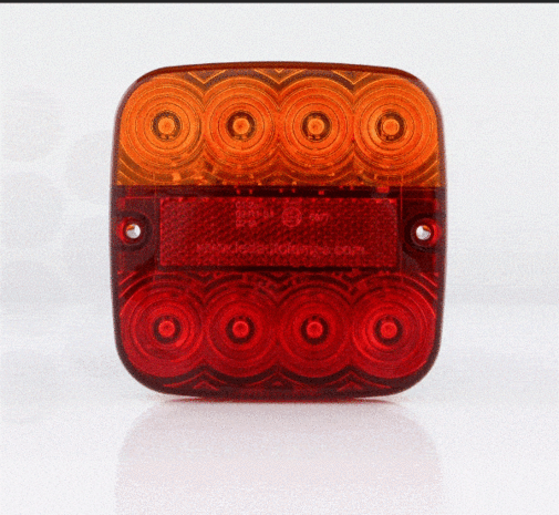 LED compact achterlicht | 12v | 50cm. kabel | 99AR