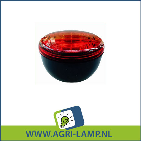 LED Achterlicht 3f, achterlicht, remlicht, knipperlicht 12V-24V