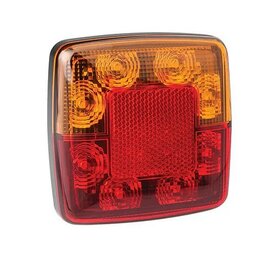   LED compact achterlicht zonder kentekenverlichting | 12v | 30cm. kabel | 98BAR