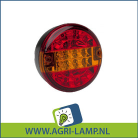 LED Achterlicht 3f, achterlicht, remlicht, knipperlicht 12V-24V