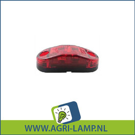 Contour LED rood 12V-24V