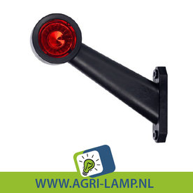 Led breedtelamp recht en rond 12V en 24V, lange uitvoering SET