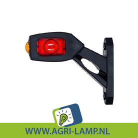 Led breedtelamp recht en vierkant 10V tot 30V, korte uitvoering SET