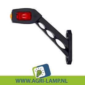 Led breedtelamp recht en vierkant 10V tot 30V, lange uitvoering SET