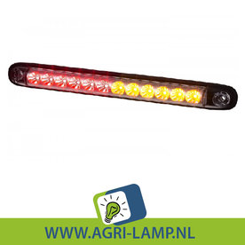 Achterlicht unit helder, smal en lang 12V, 24V